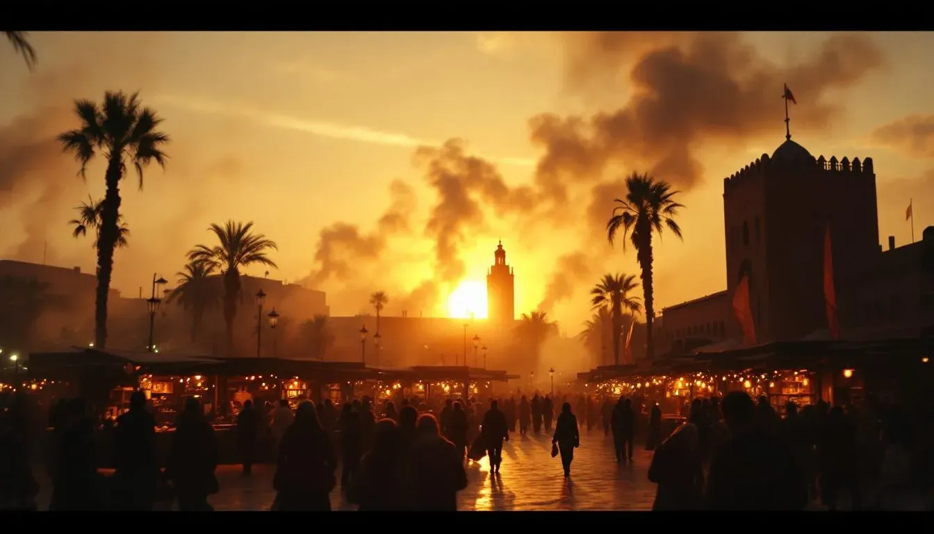 Film production in Morocco
