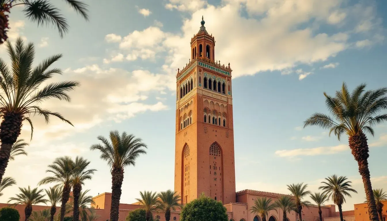 Filming in Casablanca