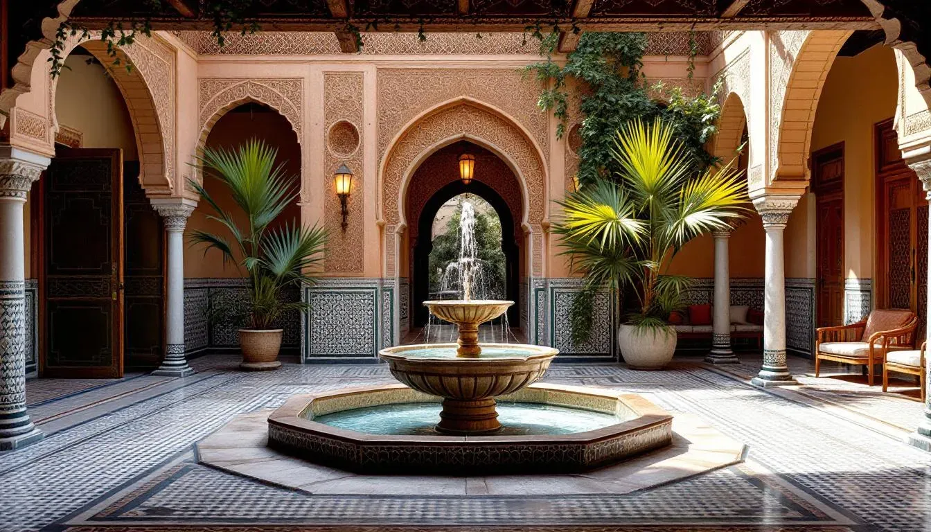 Champagne argan groves and Saharan oases Epernay - filming location in Morocco