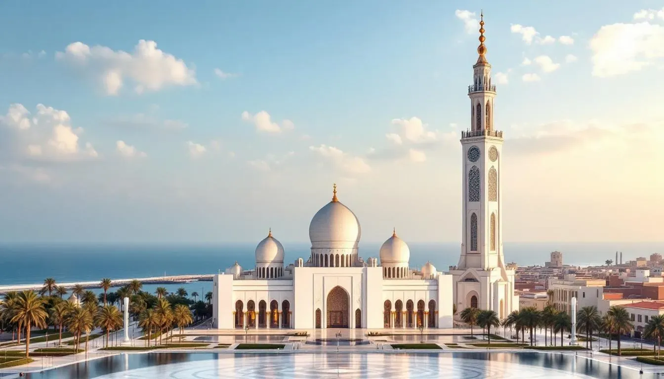 Filming in Casablanca