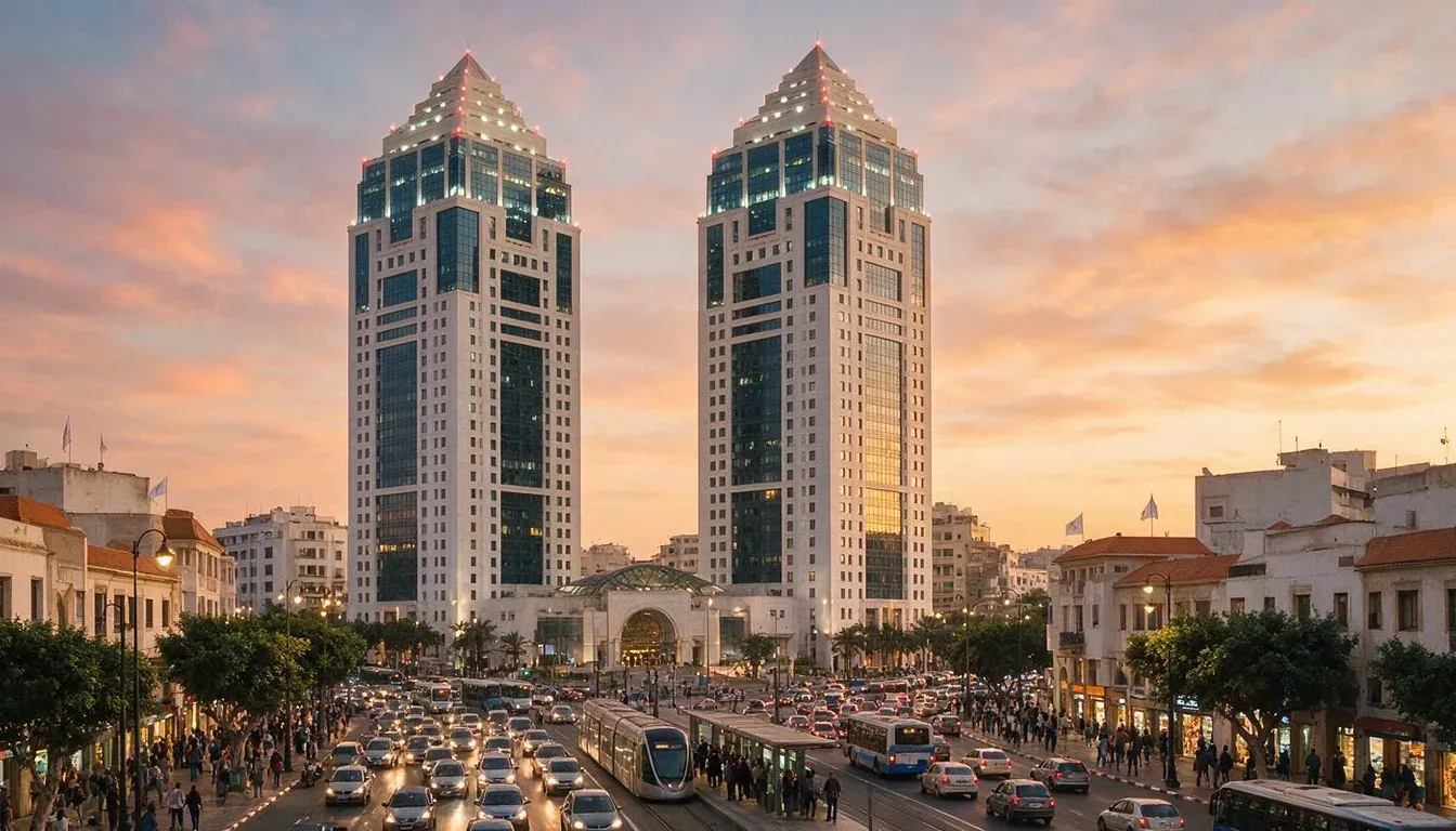 Casablanca Twin Center - filming location in Morocco