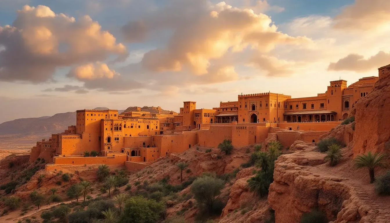 Kasbah near Ouarzazate - filming location in Morocco