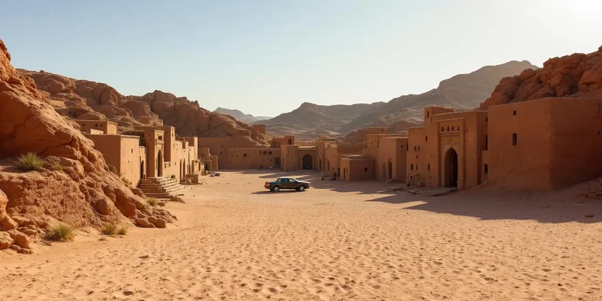 Film production in Ouarzazate