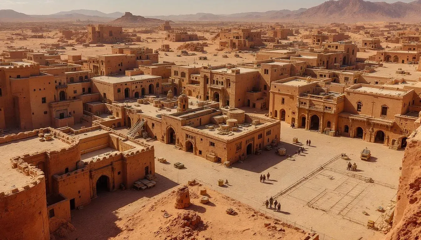 Reims Cathedral - filming location in Morocco